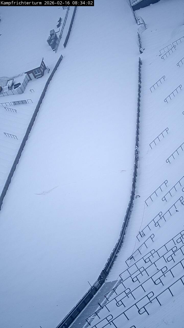 Archiv Foto Webcam Willingen: Auslauf Mühlenkopfschanze