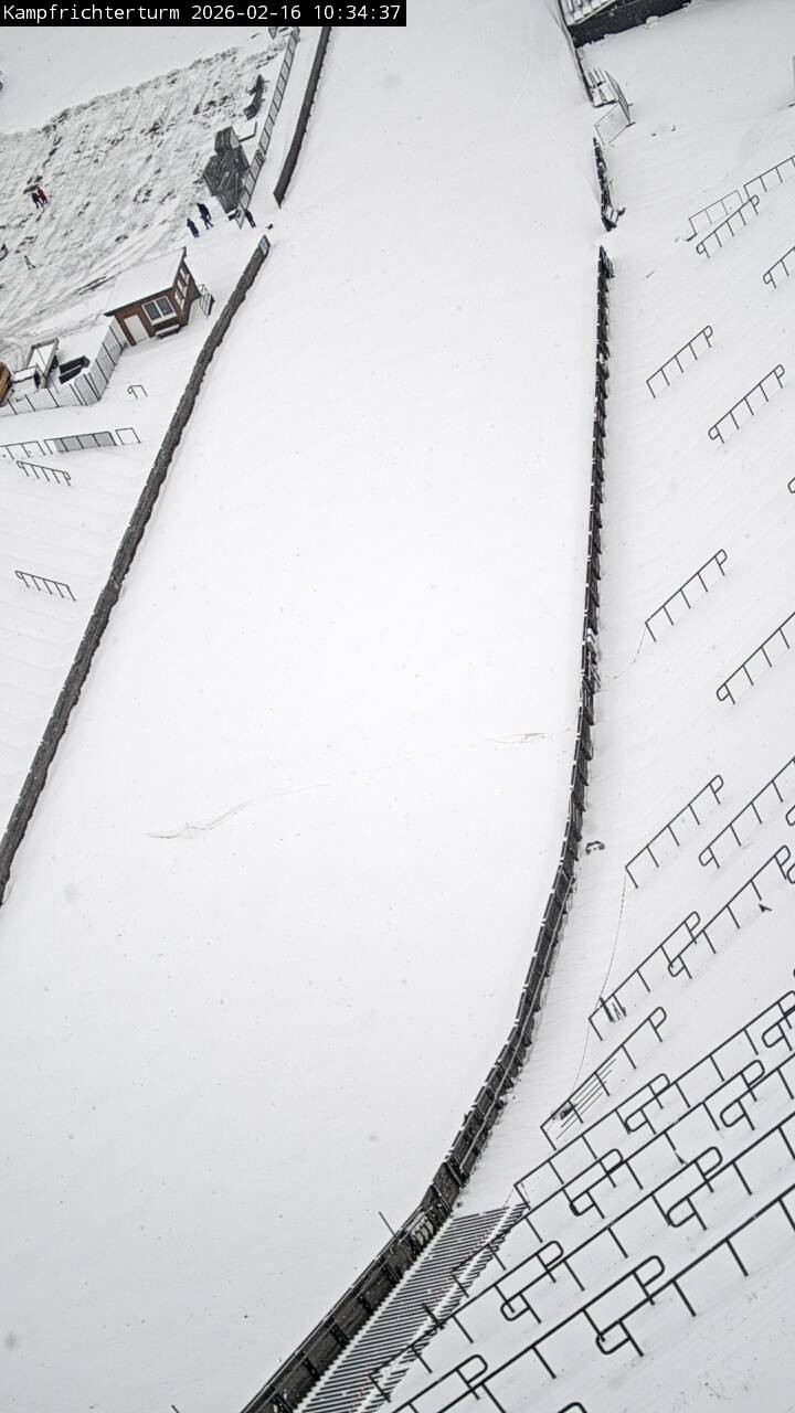 Archiv Foto Webcam Willingen: Auslauf Mühlenkopfschanze