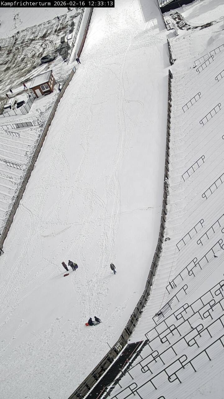 Archiv Foto Webcam Willingen: Auslauf Mühlenkopfschanze