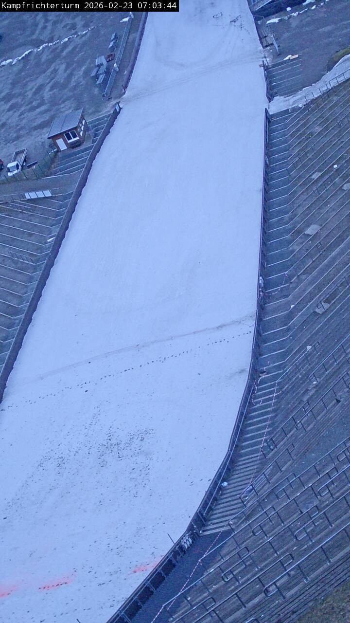 Archiv Foto Webcam Willingen: Auslauf Mühlenkopfschanze