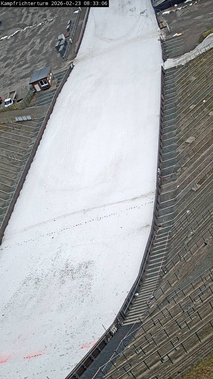 Archiv Foto Webcam Willingen: Auslauf Mühlenkopfschanze