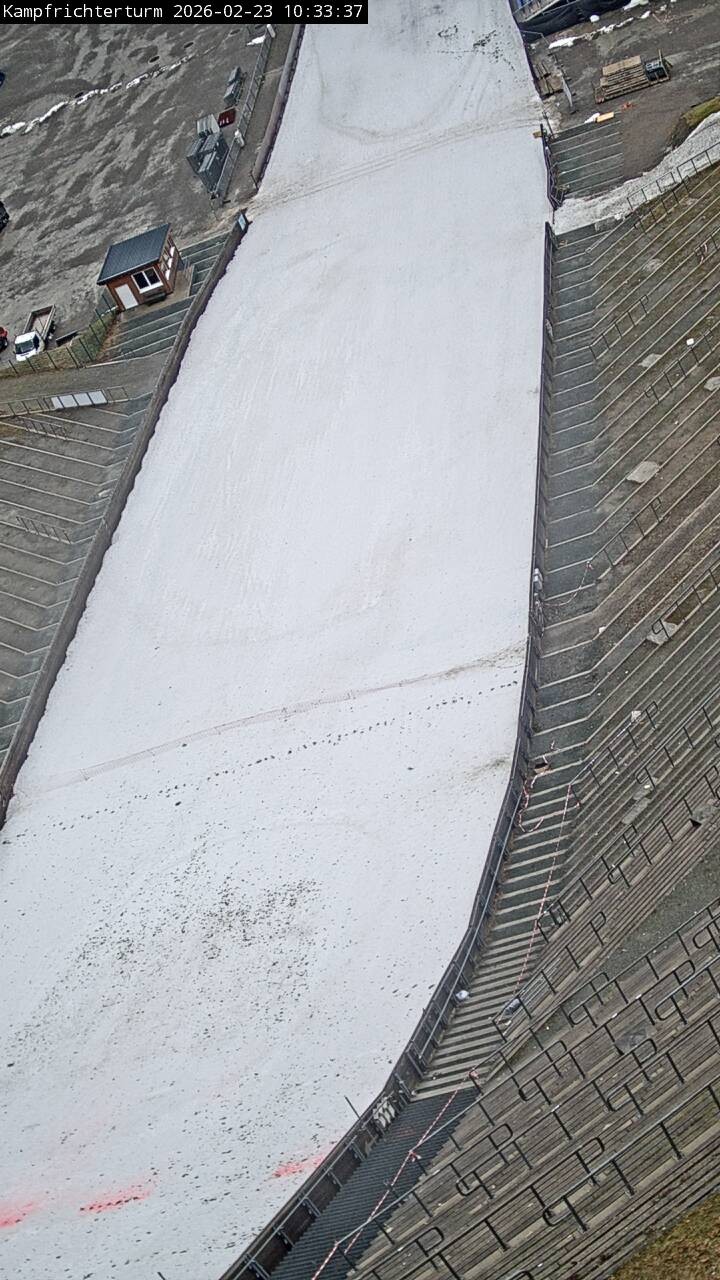 Archiv Foto Webcam Willingen: Auslauf Mühlenkopfschanze