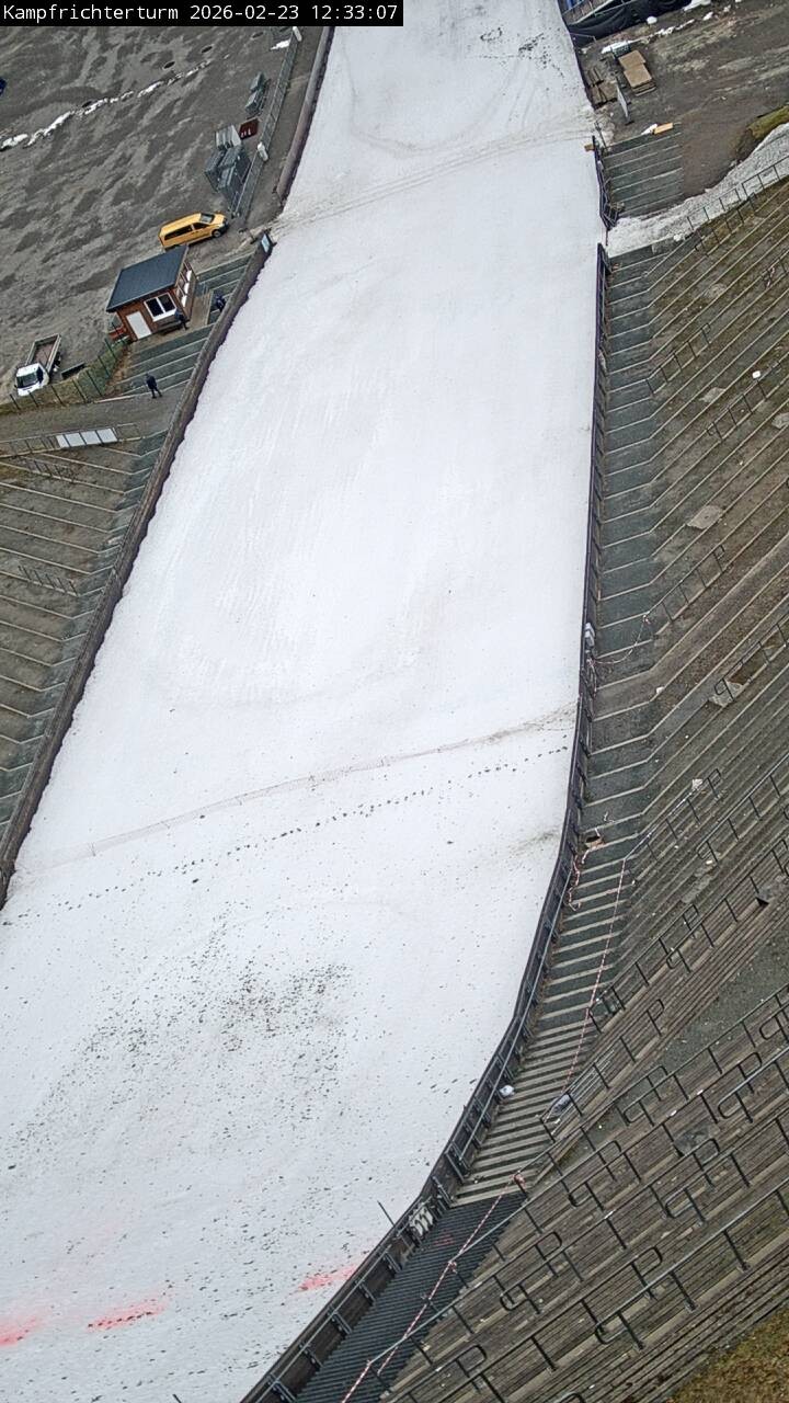 Archiv Foto Webcam Willingen: Auslauf Mühlenkopfschanze