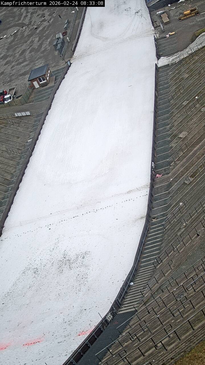 Archiv Foto Webcam Willingen: Auslauf Mühlenkopfschanze