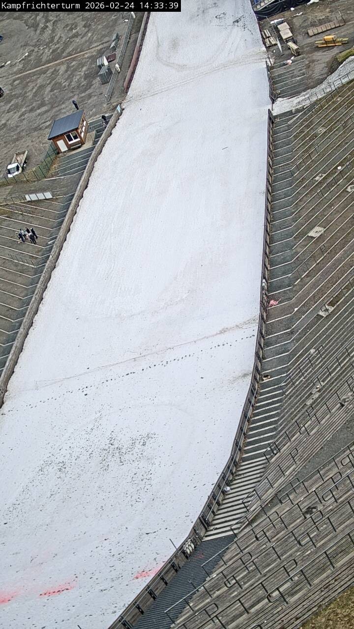 Archiv Foto Webcam Willingen: Auslauf Mühlenkopfschanze