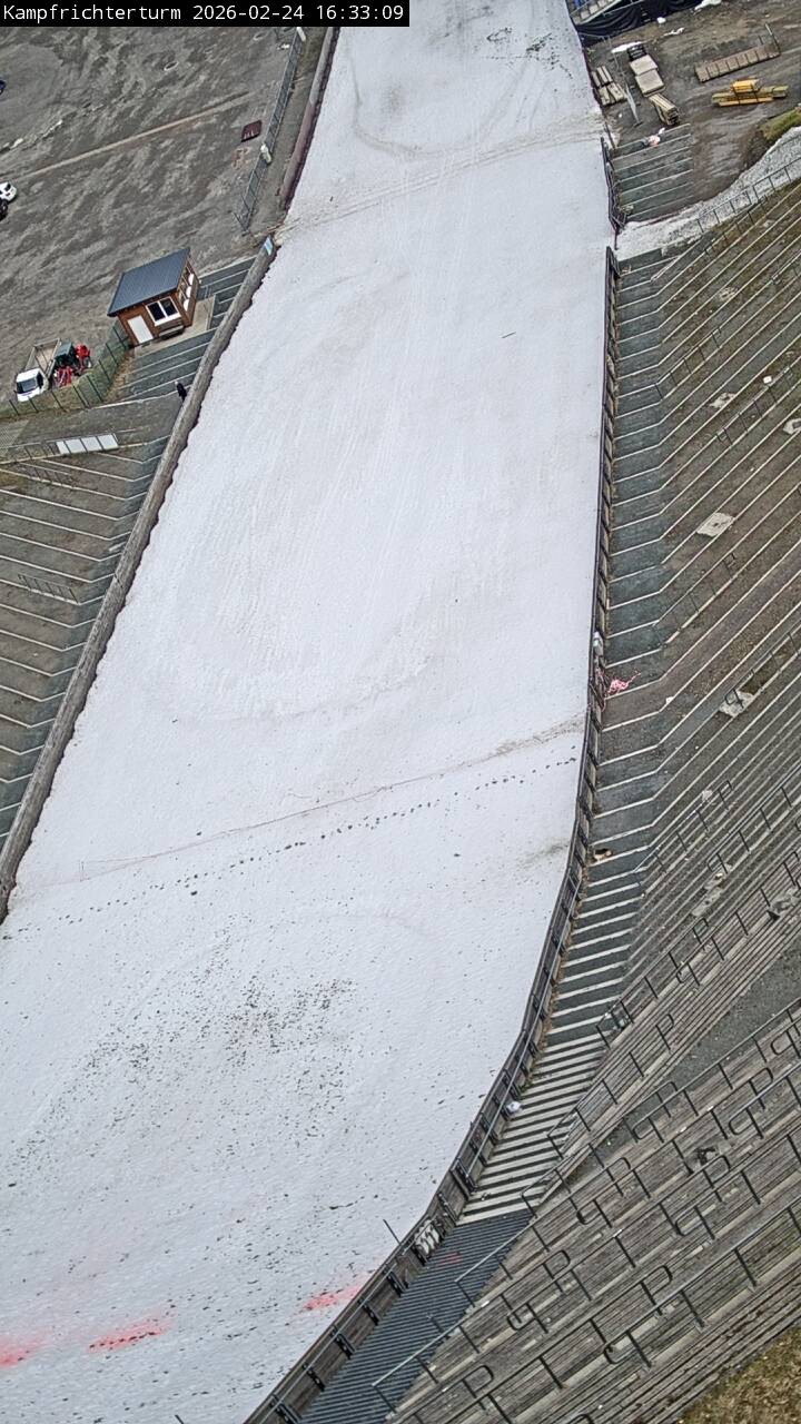 Archiv Foto Webcam Willingen: Auslauf Mühlenkopfschanze