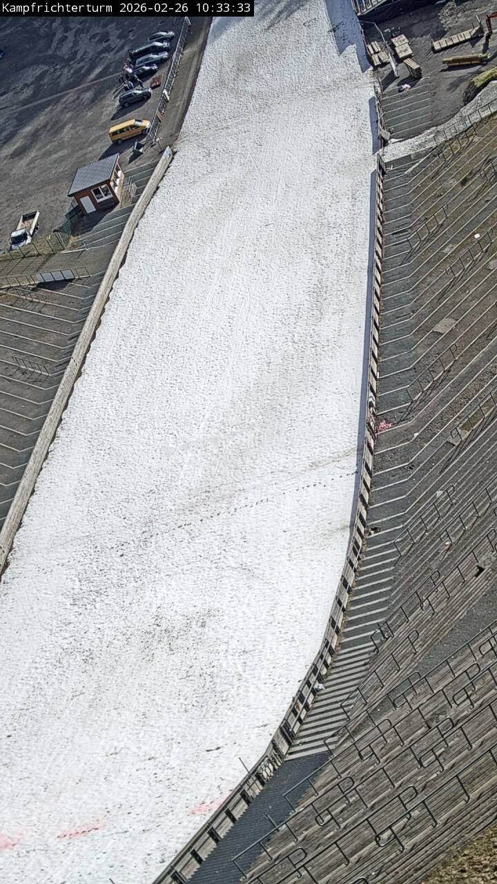 Archiv Foto Webcam Willingen: Auslauf Mühlenkopfschanze