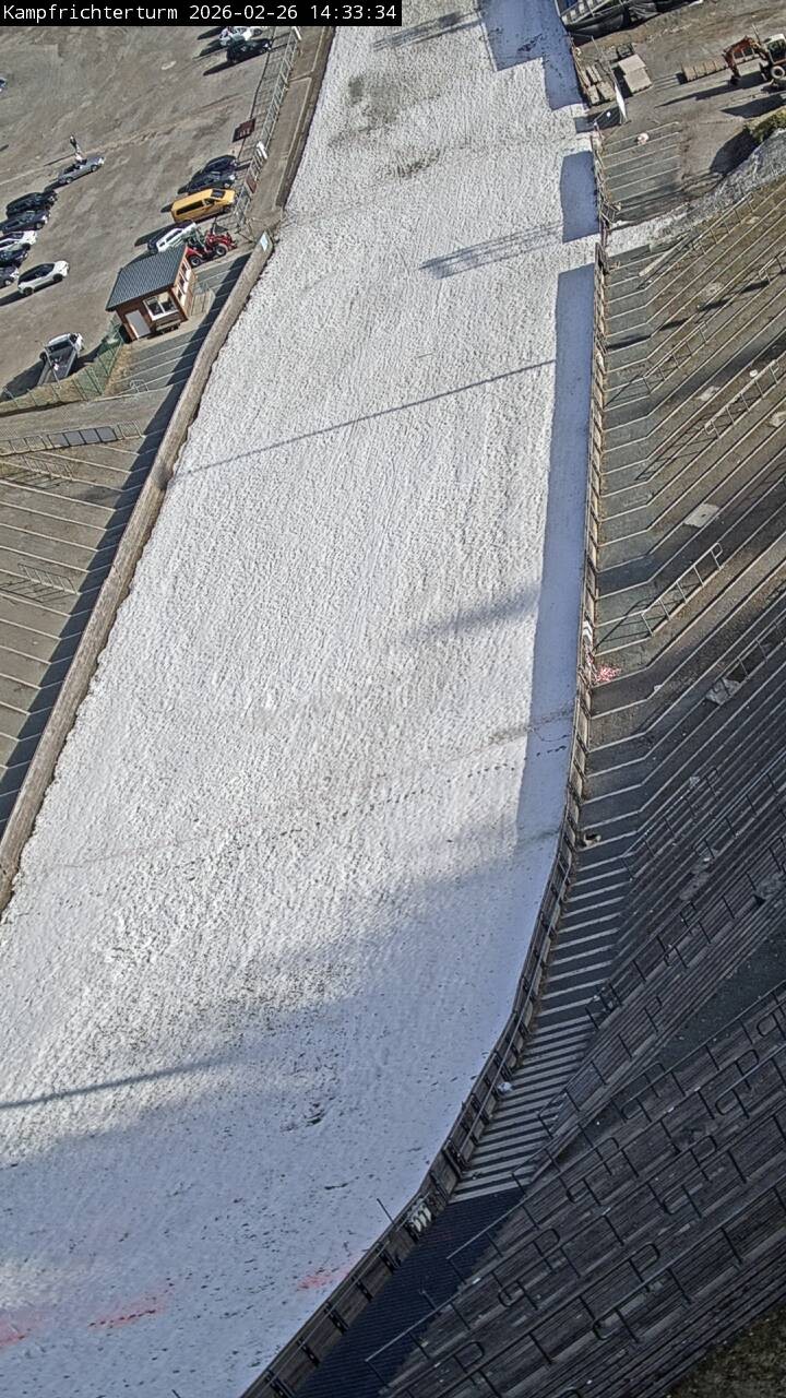 Archiv Foto Webcam Willingen: Auslauf Mühlenkopfschanze