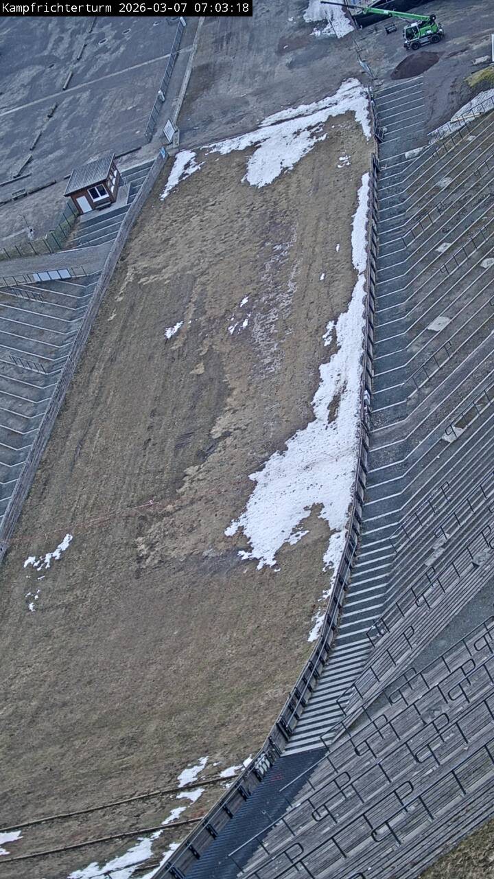 Archiv Foto Webcam Willingen: Auslauf Mühlenkopfschanze