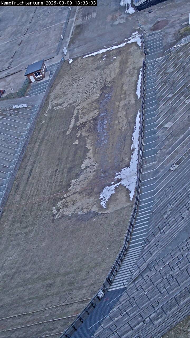 Archiv Foto Webcam Willingen: Auslauf Mühlenkopfschanze
