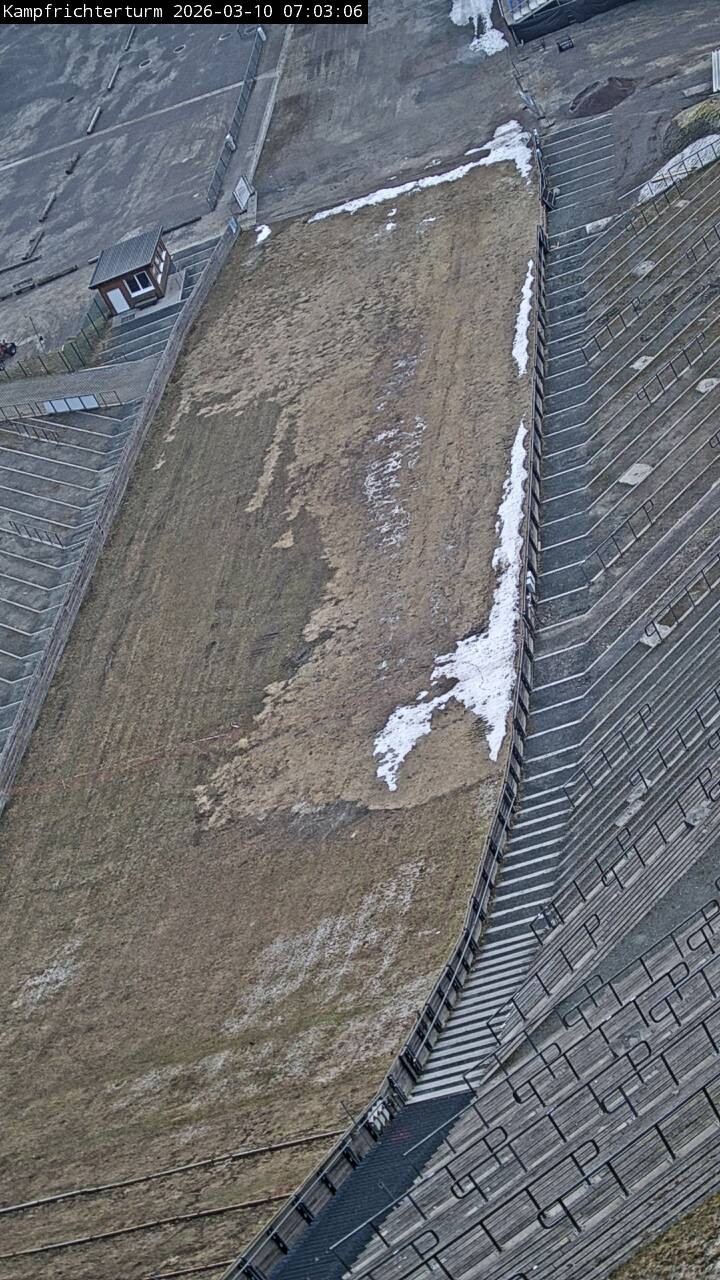 Archiv Foto Webcam Willingen: Auslauf Mühlenkopfschanze