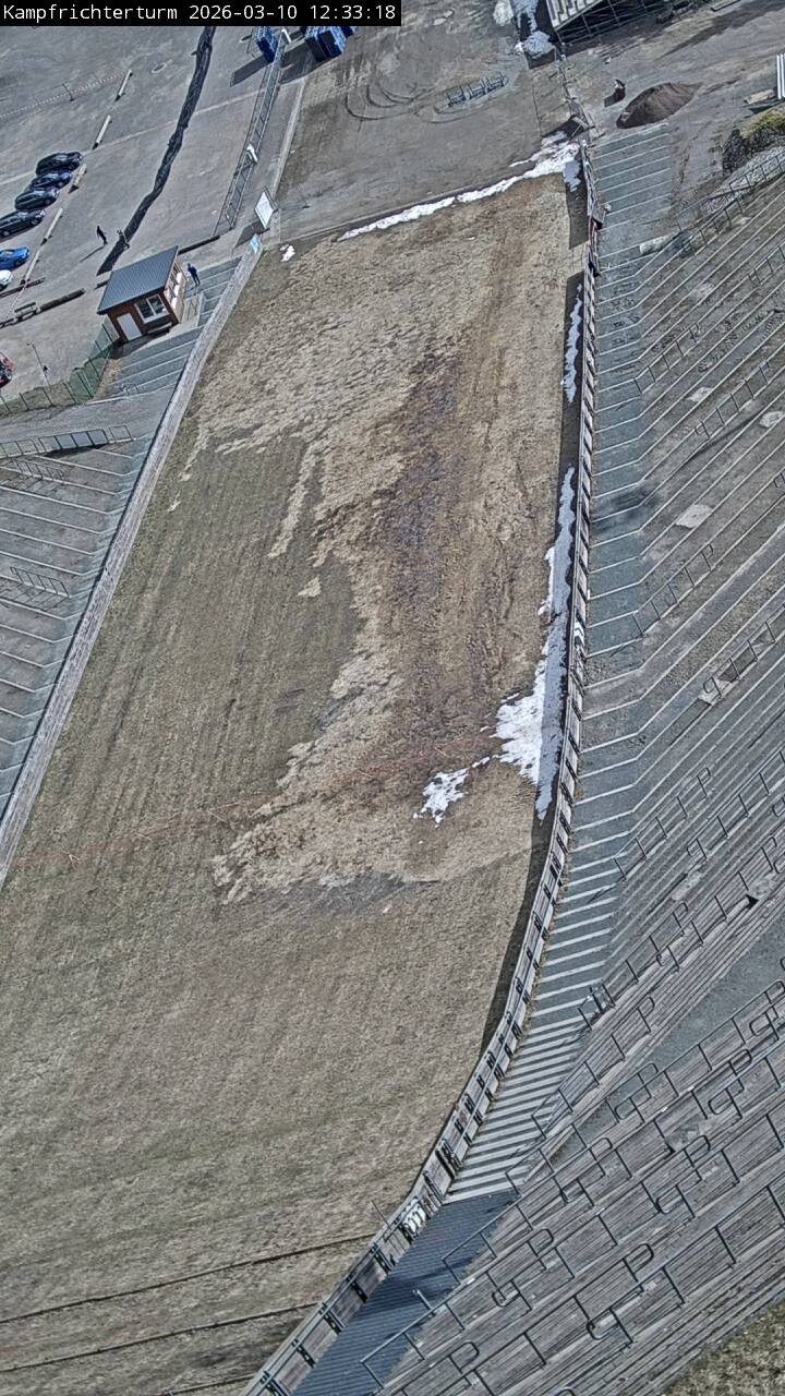 Archiv Foto Webcam Willingen: Auslauf Mühlenkopfschanze