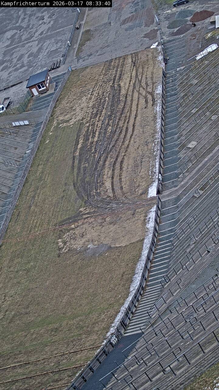 Archiv Foto Webcam Willingen: Auslauf Mühlenkopfschanze