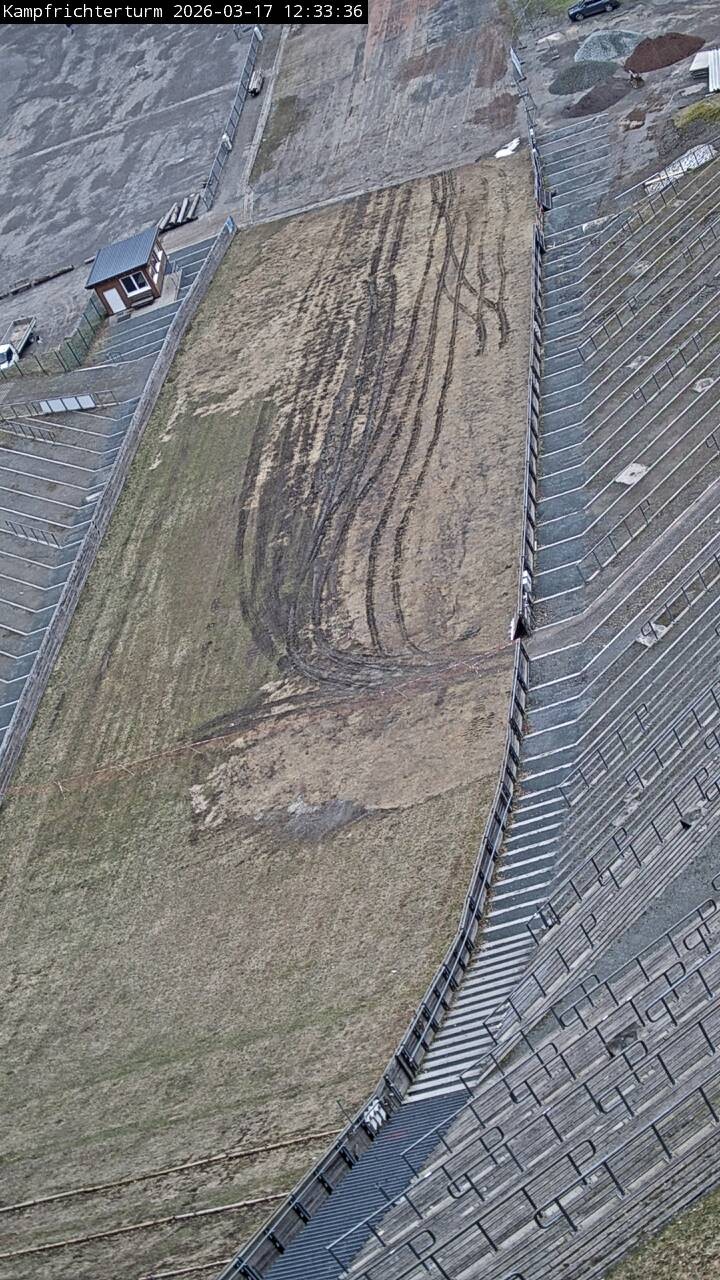 Archiv Foto Webcam Willingen: Auslauf Mühlenkopfschanze