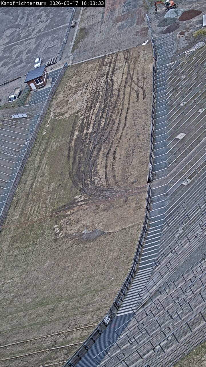 Archiv Foto Webcam Willingen: Auslauf Mühlenkopfschanze