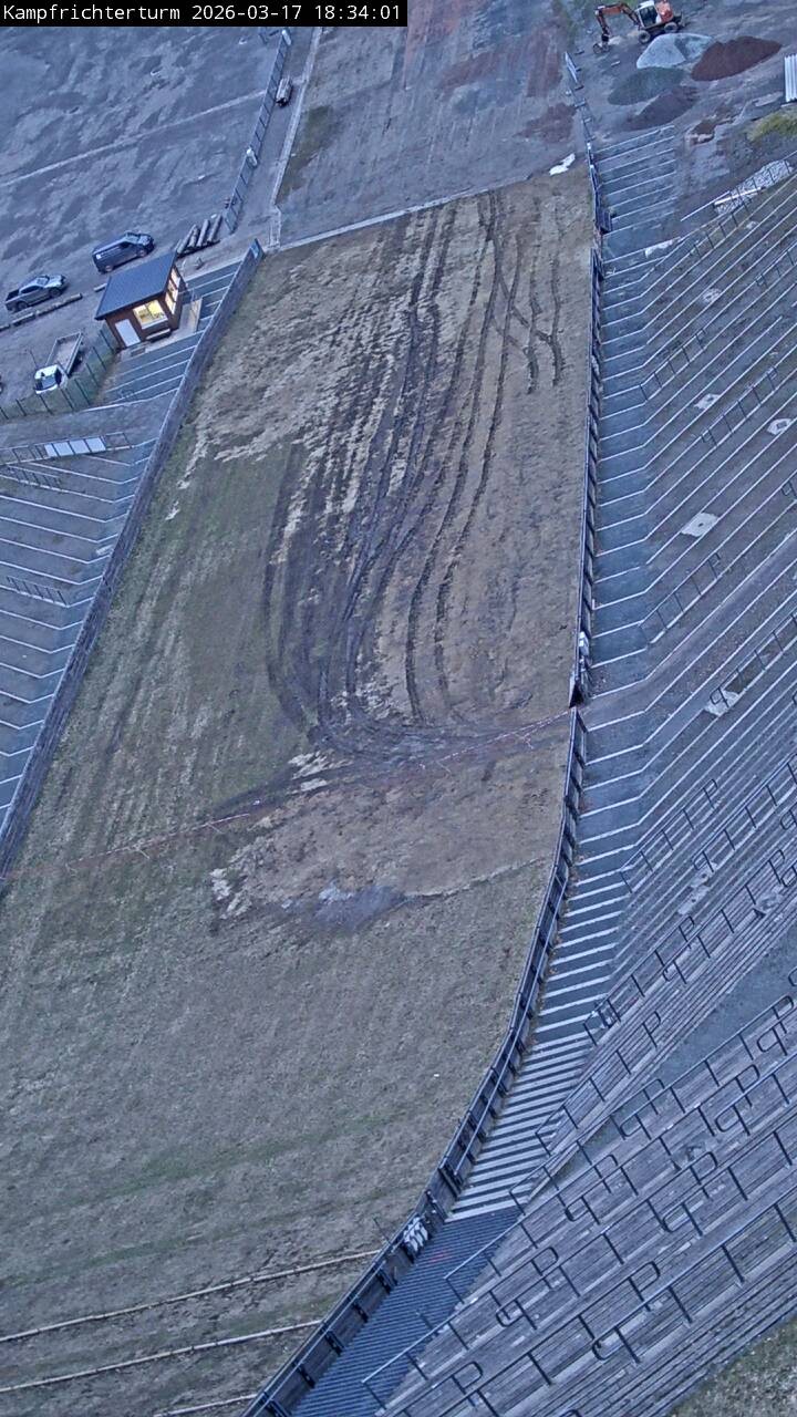 Archiv Foto Webcam Willingen: Auslauf Mühlenkopfschanze