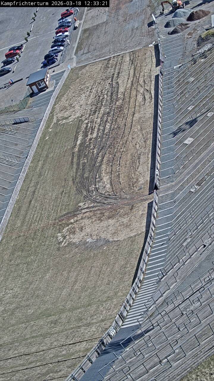 Archiv Foto Webcam Willingen: Auslauf Mühlenkopfschanze