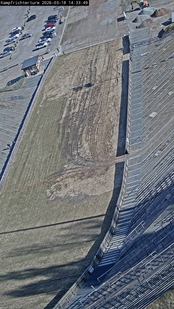 Archiv Foto Webcam Willingen: Auslauf Mühlenkopfschanze