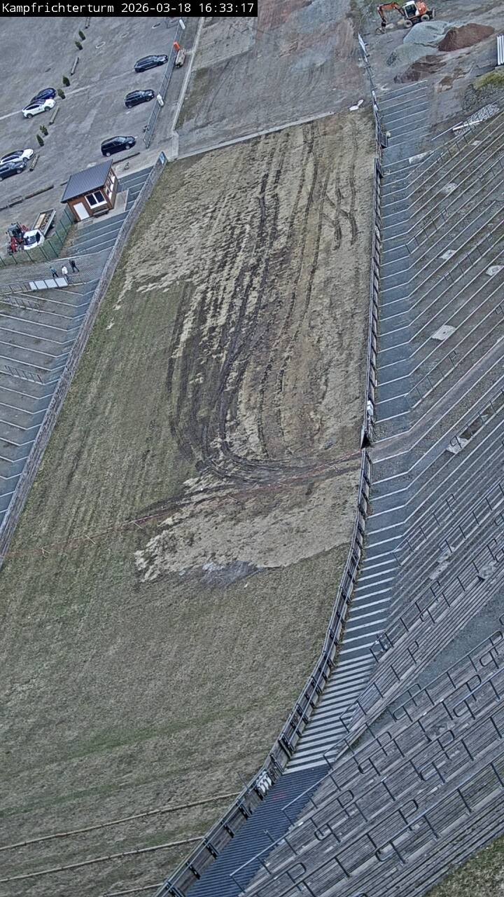 Archiv Foto Webcam Willingen: Auslauf Mühlenkopfschanze