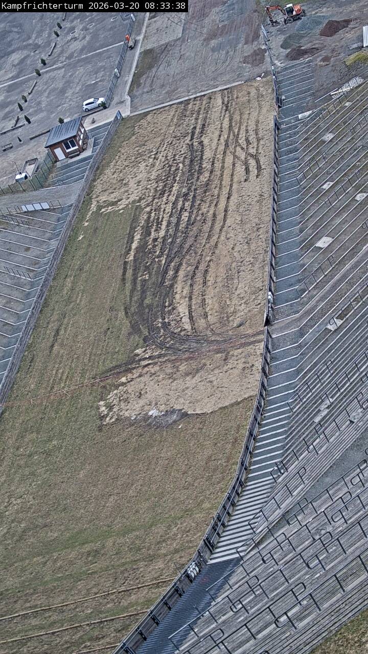 Archiv Foto Webcam Willingen: Auslauf Mühlenkopfschanze
