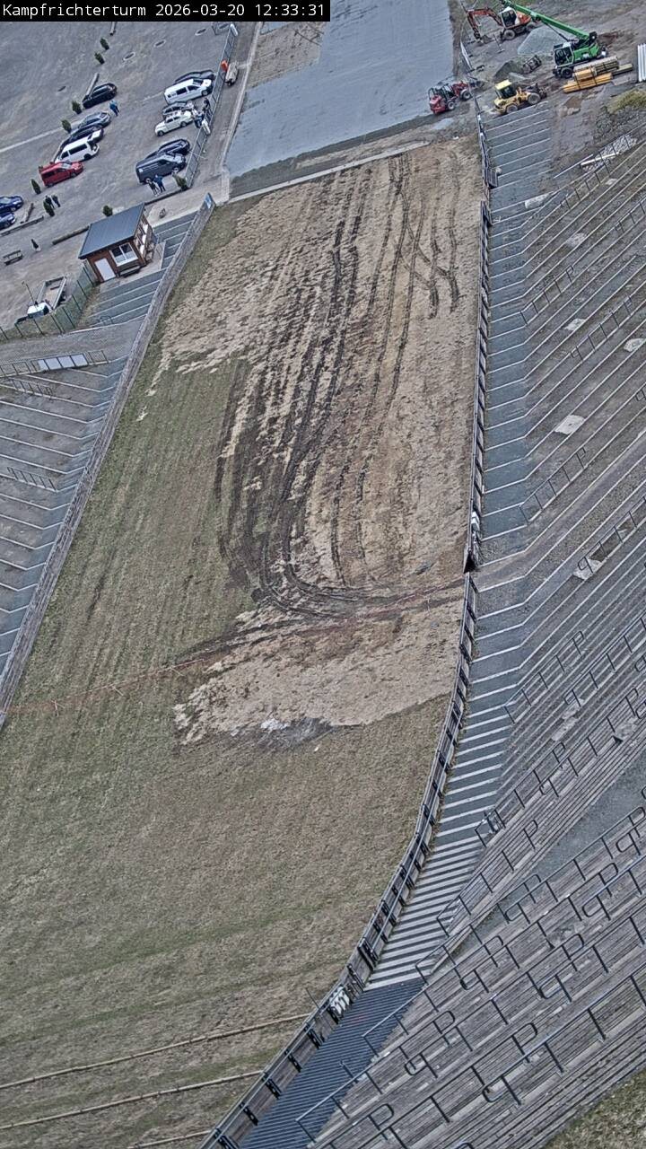 Archiv Foto Webcam Willingen: Auslauf Mühlenkopfschanze