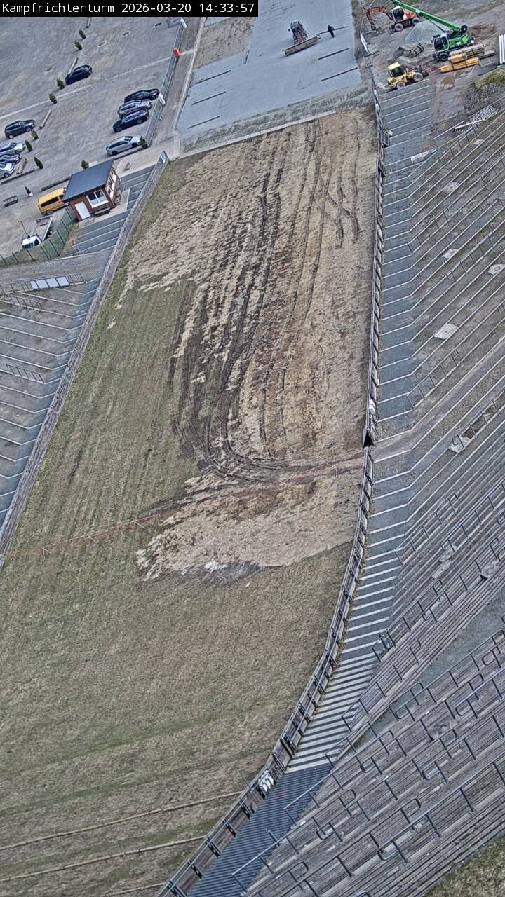 Archiv Foto Webcam Willingen: Auslauf Mühlenkopfschanze