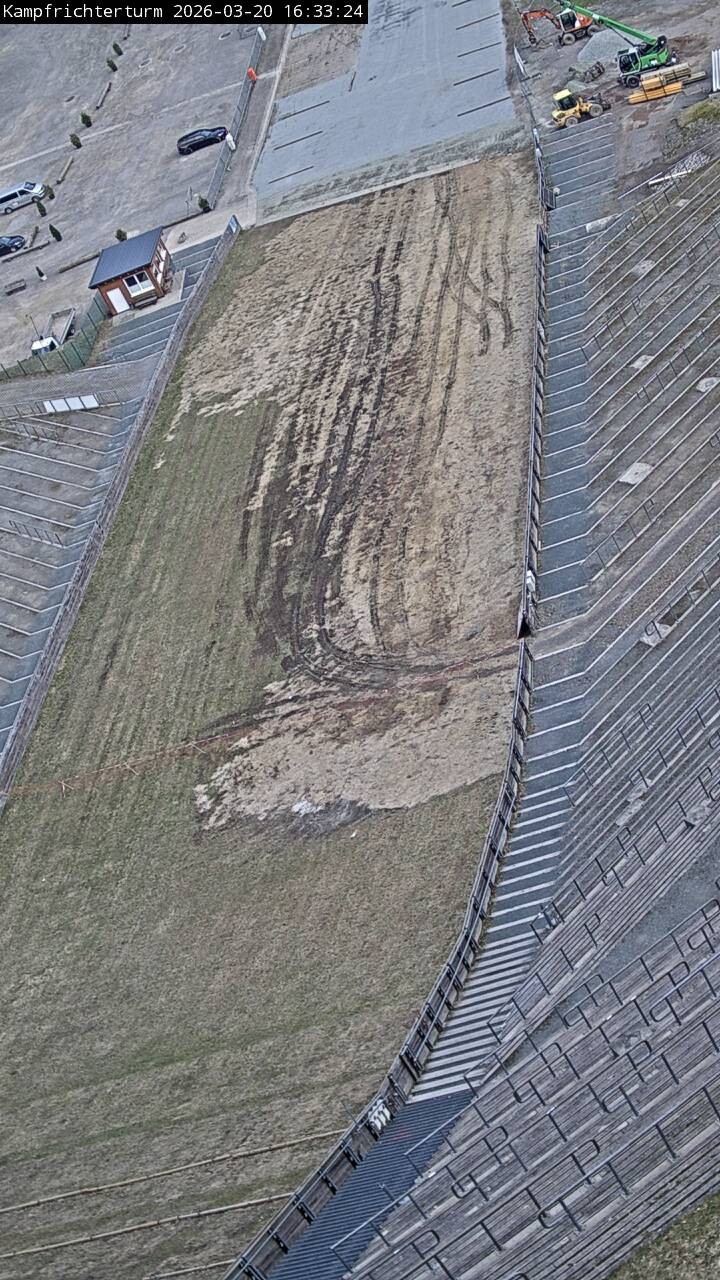 Archiv Foto Webcam Willingen: Auslauf Mühlenkopfschanze