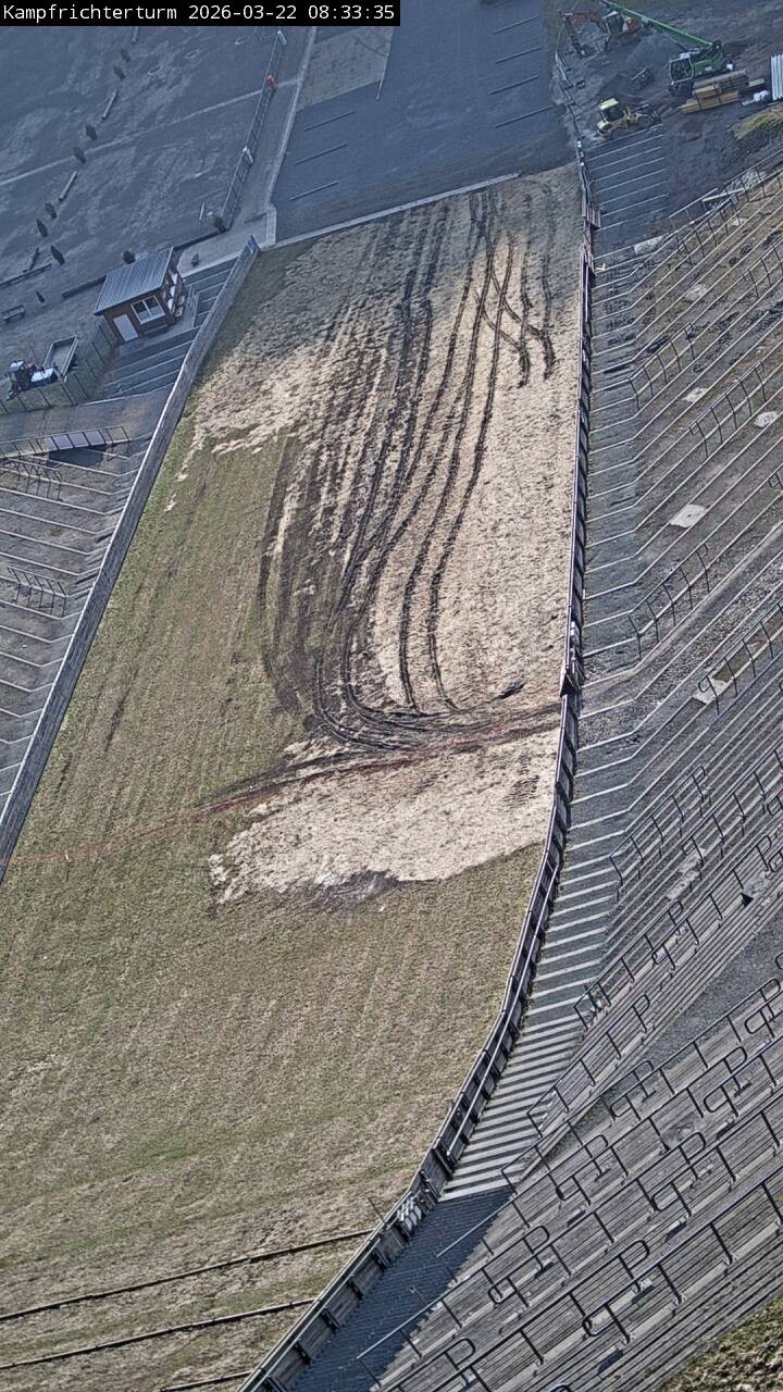 Archiv Foto Webcam Willingen: Auslauf Mühlenkopfschanze