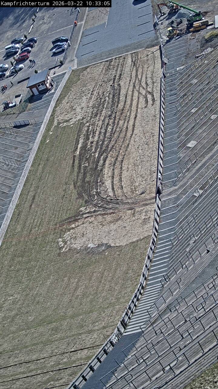 Archiv Foto Webcam Willingen: Auslauf Mühlenkopfschanze