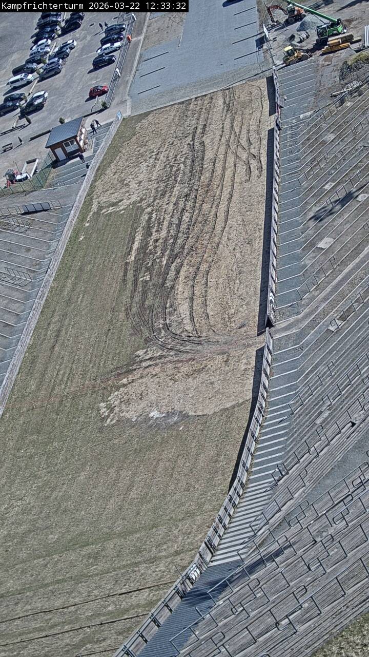 Archiv Foto Webcam Willingen: Auslauf Mühlenkopfschanze