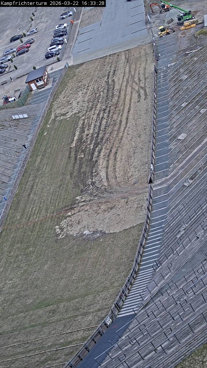 Archiv Foto Webcam Willingen: Auslauf Mühlenkopfschanze