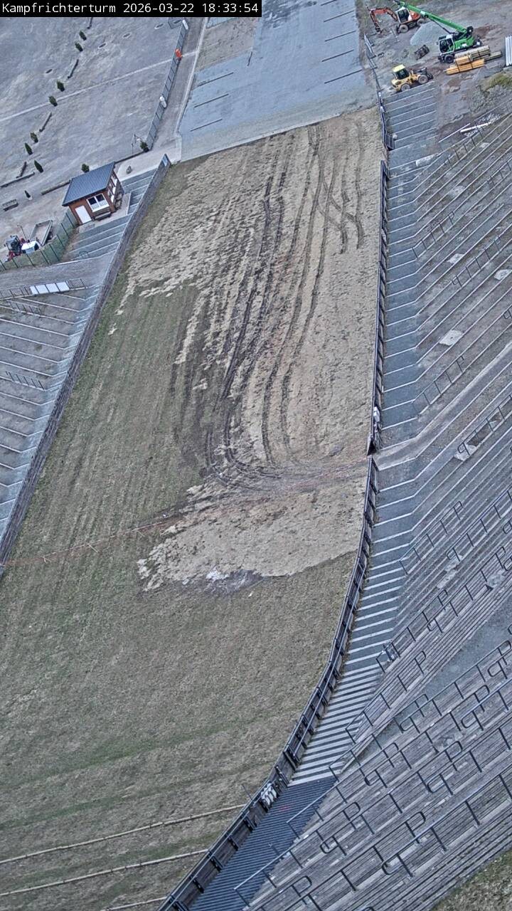 Archiv Foto Webcam Willingen: Auslauf Mühlenkopfschanze
