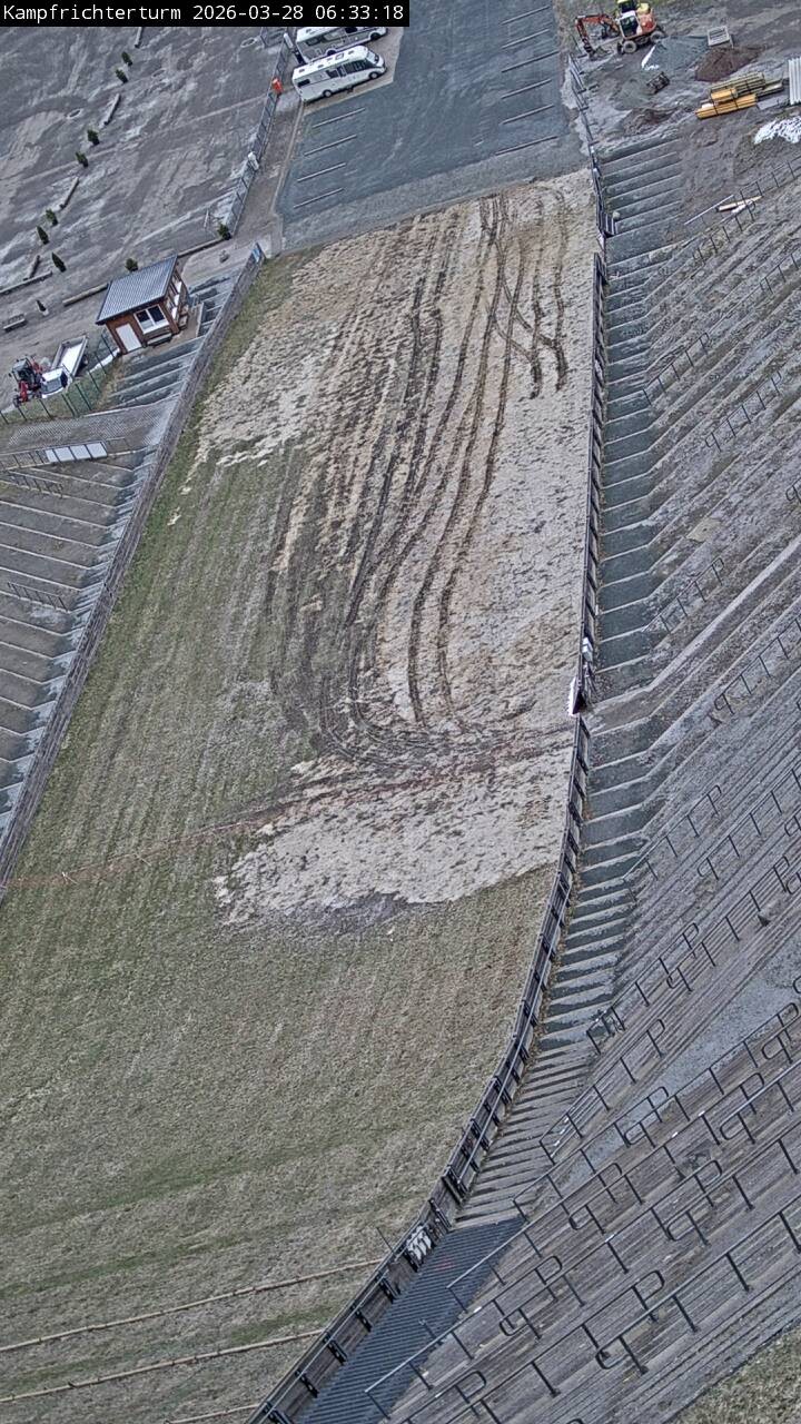 Archiv Foto Webcam Willingen: Auslauf Mühlenkopfschanze
