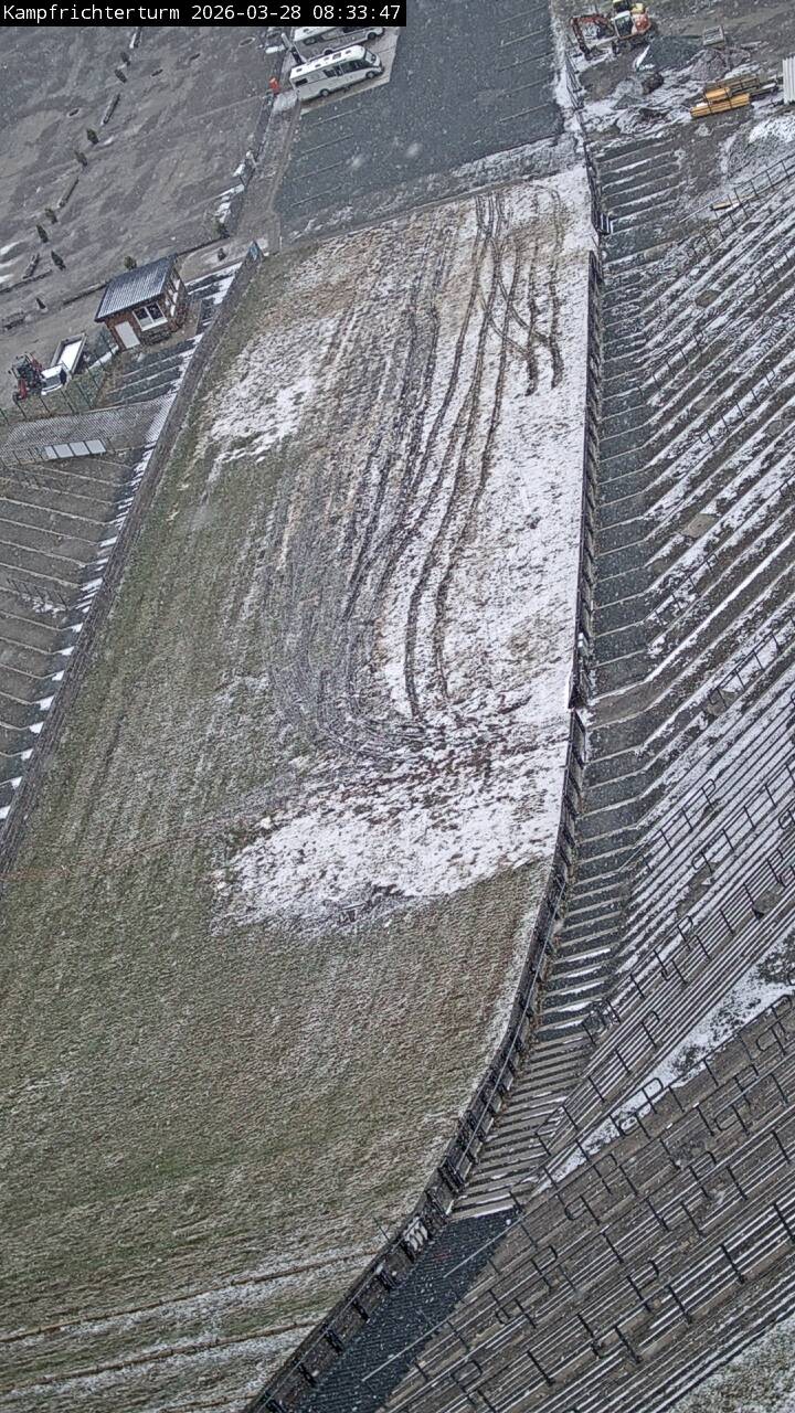 Archiv Foto Webcam Willingen: Auslauf Mühlenkopfschanze