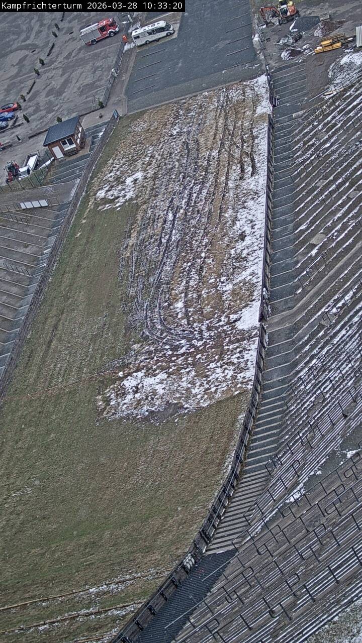 Archiv Foto Webcam Willingen: Auslauf Mühlenkopfschanze