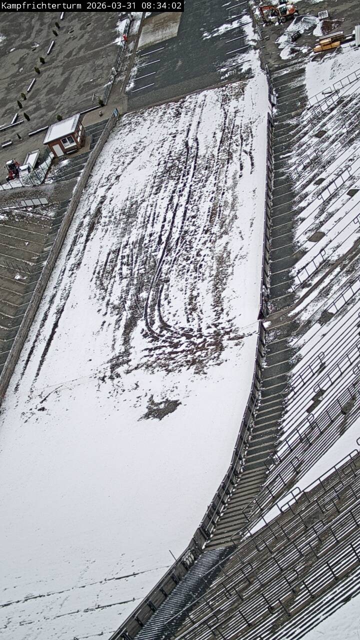 Archived image Webcam Willingen - View Mühlenkopfschanze Jury Tower