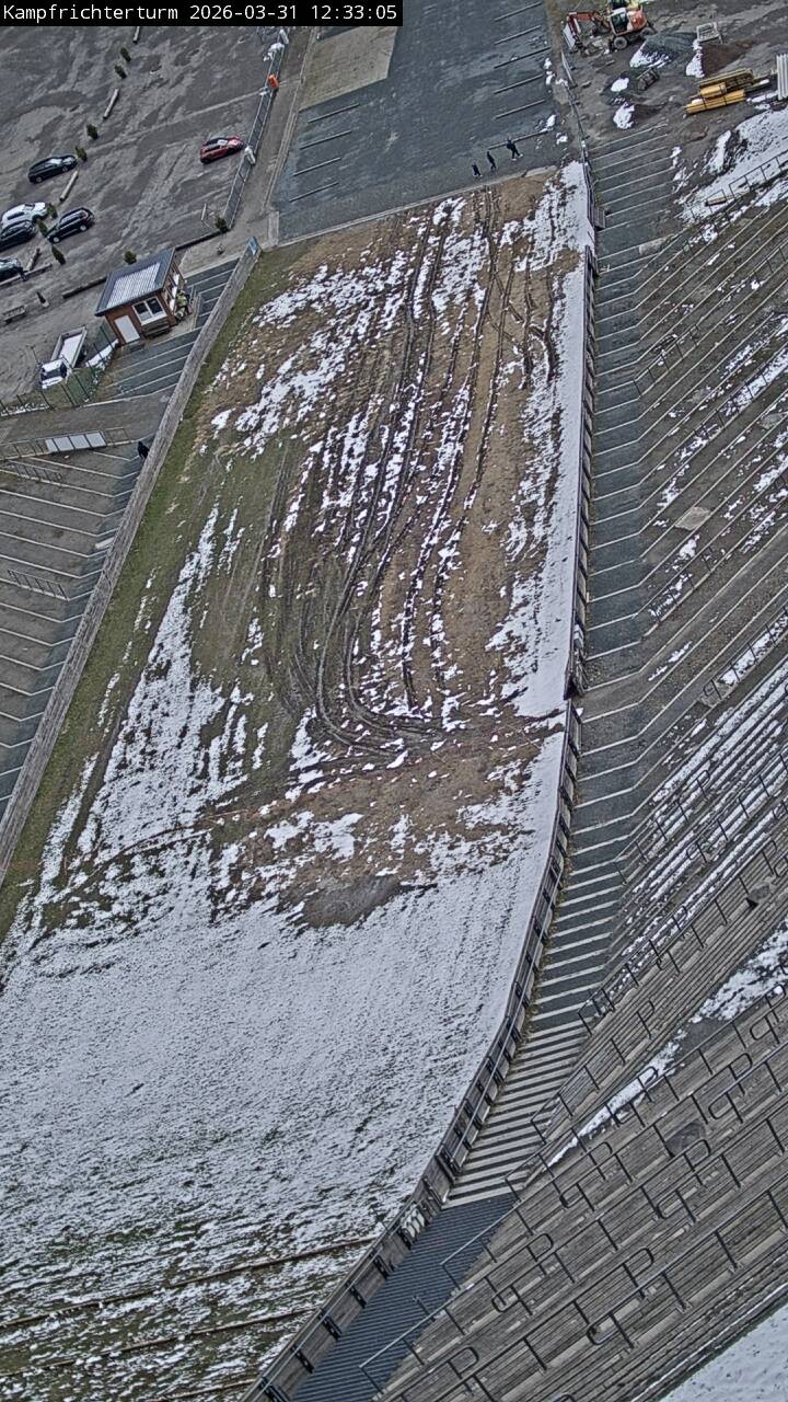 Archived image Webcam Willingen - View Mühlenkopfschanze Jury Tower