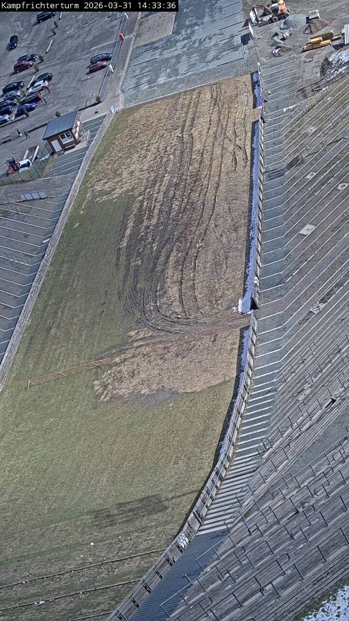 Archived image Webcam Willingen - View Mühlenkopfschanze Jury Tower