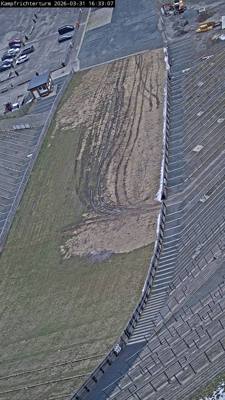 Archived image Webcam Willingen - View Mühlenkopfschanze Jury Tower