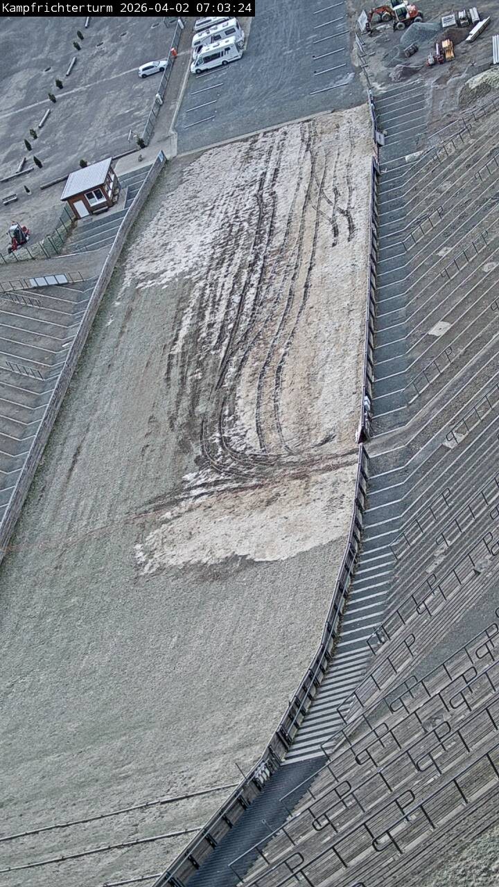 Archiv Foto Webcam Willingen: Auslauf Mühlenkopfschanze