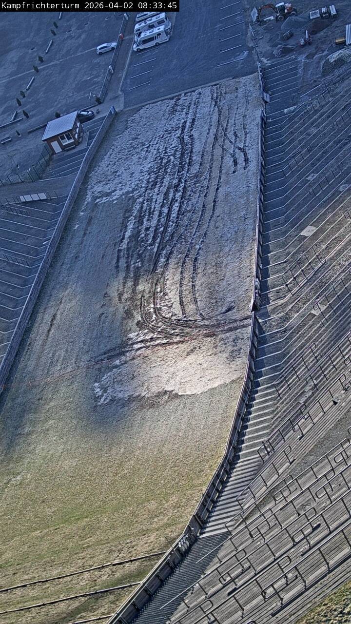 Archiv Foto Webcam Willingen: Auslauf Mühlenkopfschanze