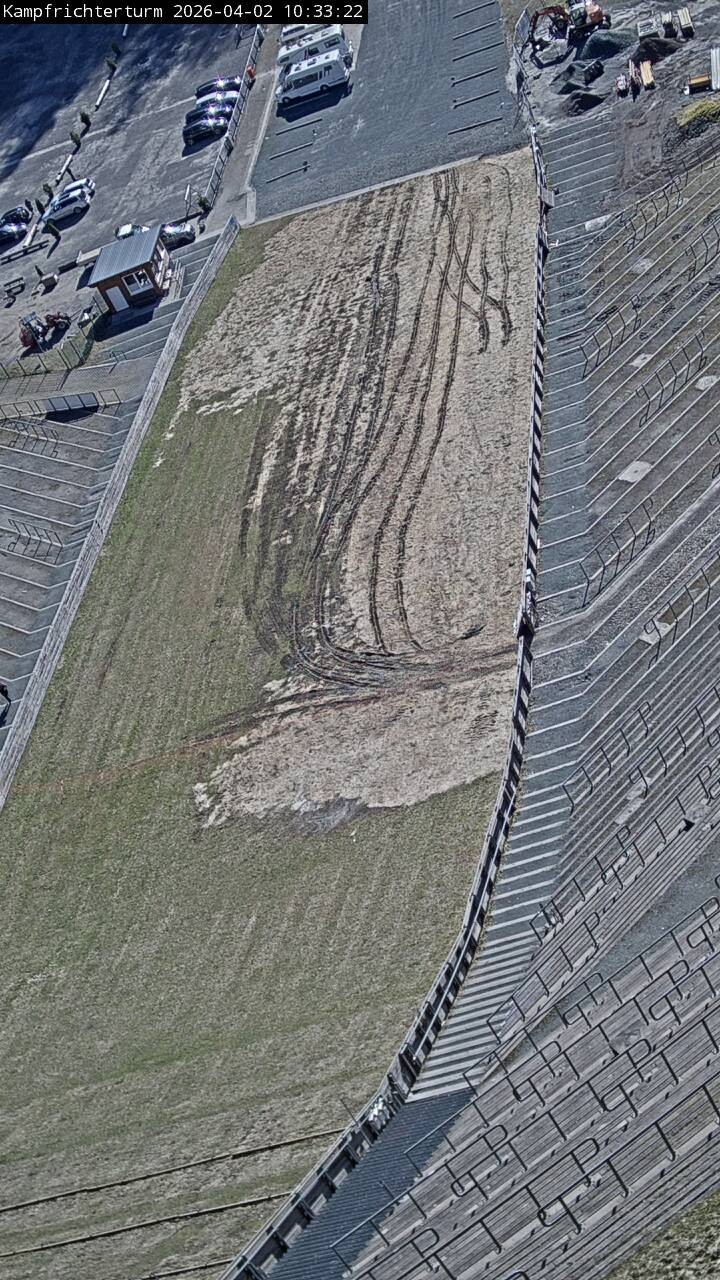 Archiv Foto Webcam Willingen: Auslauf Mühlenkopfschanze