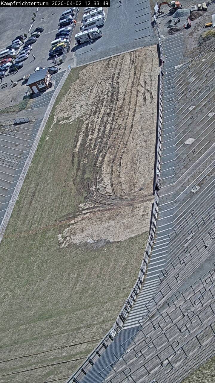 Archiv Foto Webcam Willingen: Auslauf Mühlenkopfschanze