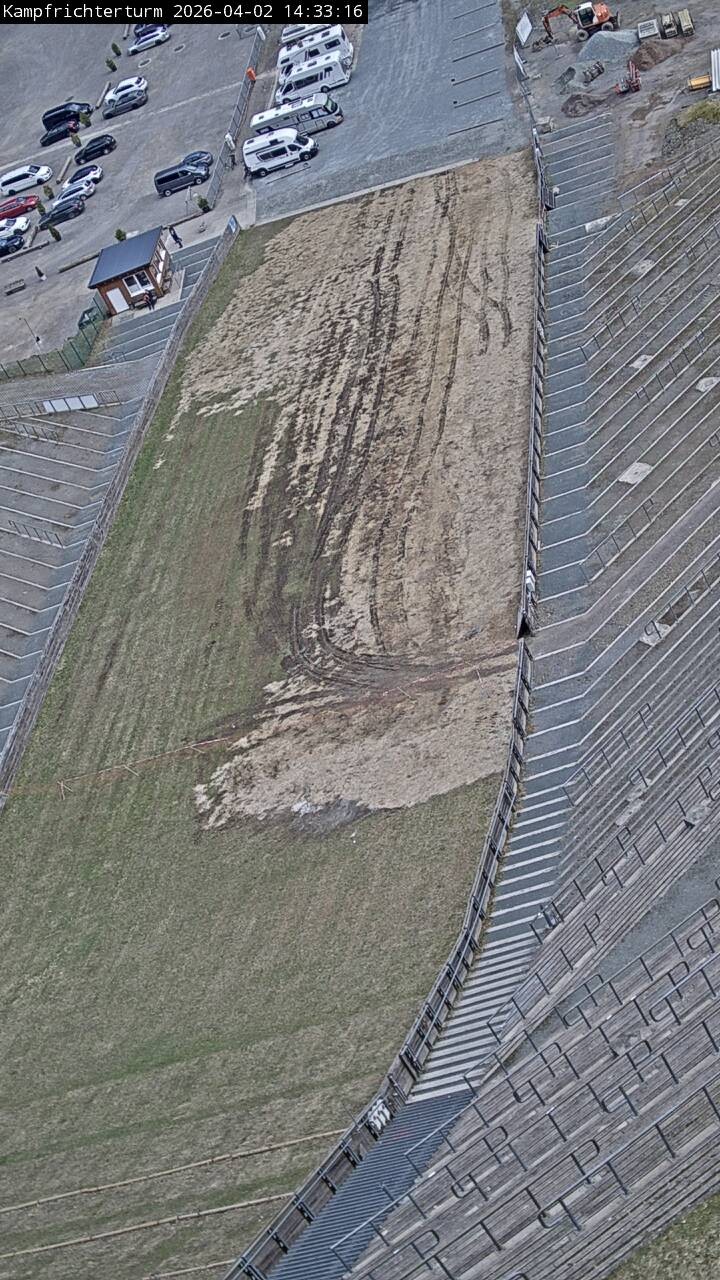 Archiv Foto Webcam Willingen: Auslauf Mühlenkopfschanze