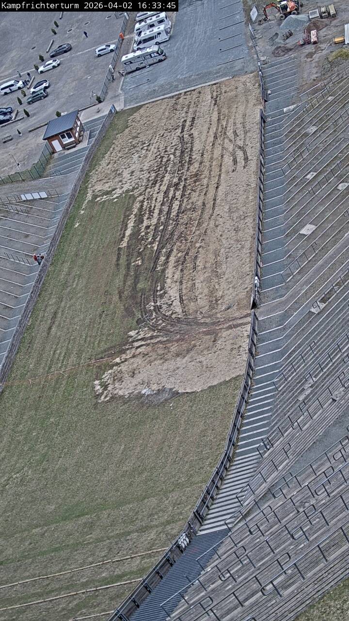 Archiv Foto Webcam Willingen: Auslauf Mühlenkopfschanze