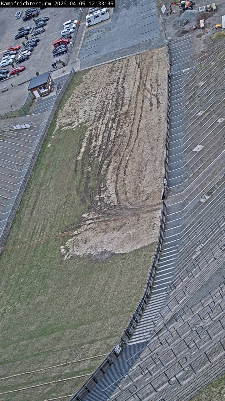 Archived image Webcam Willingen - View Mühlenkopfschanze Jury Tower