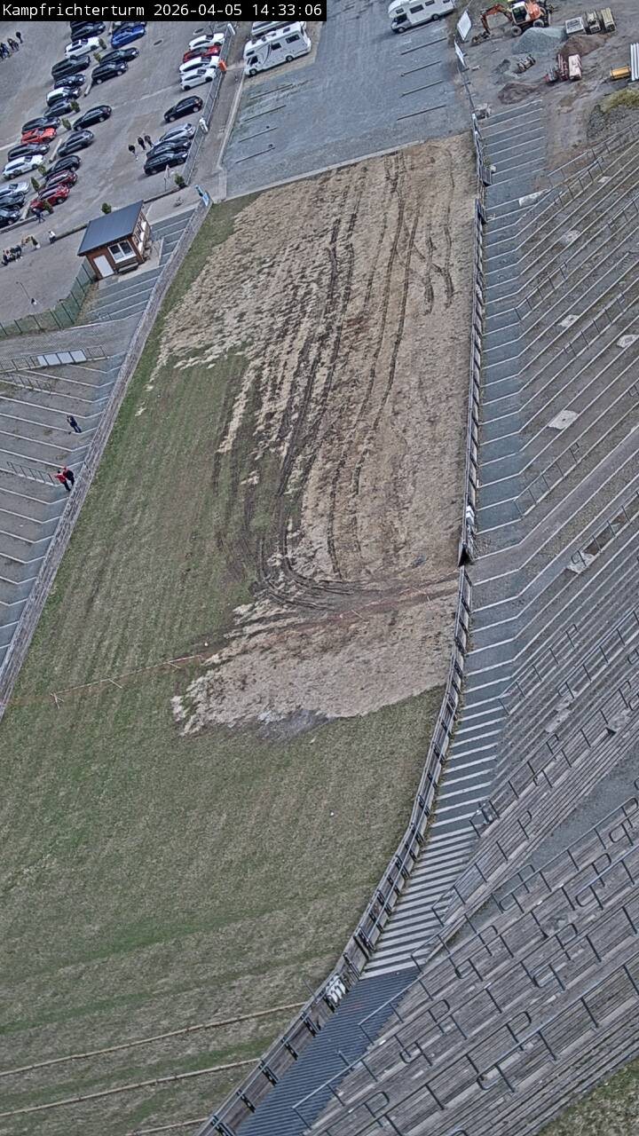 Archived image Webcam Willingen - View Mühlenkopfschanze Jury Tower