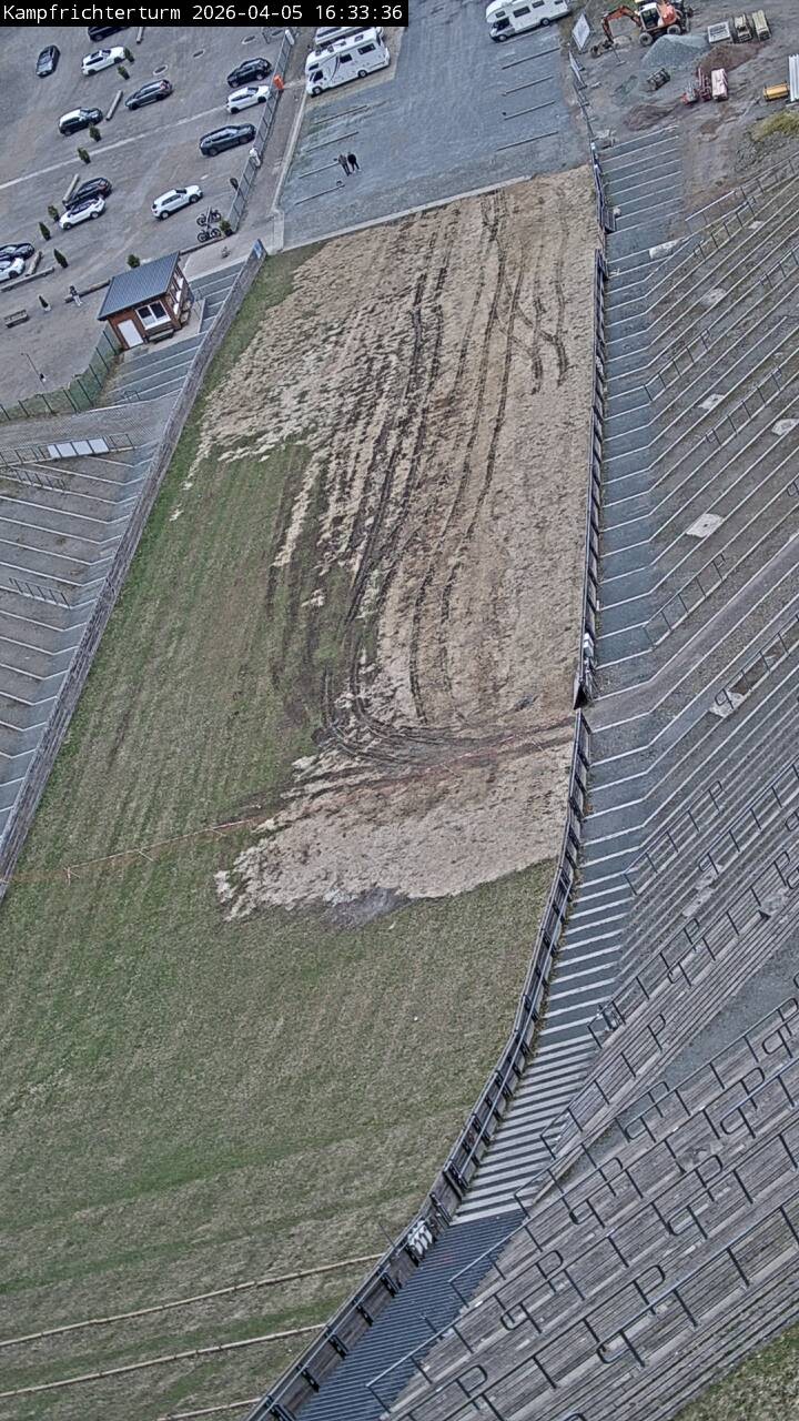 Archived image Webcam Willingen - View Mühlenkopfschanze Jury Tower