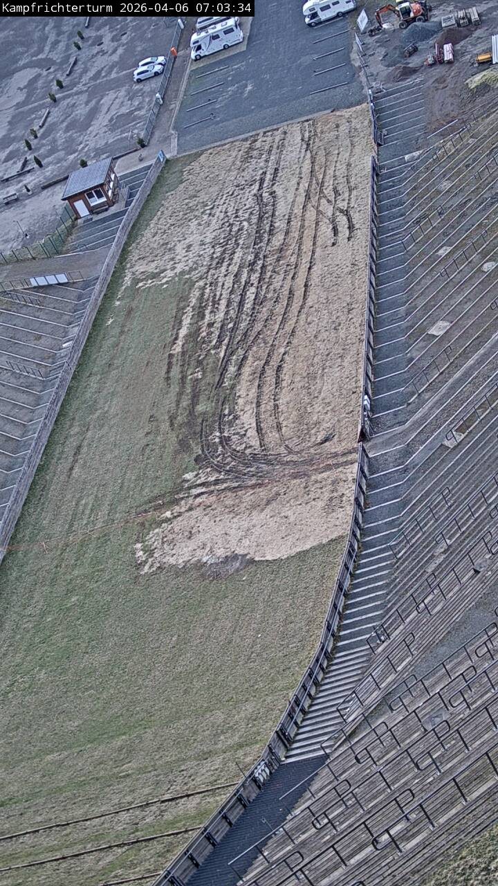 Archived image Webcam Willingen - View Mühlenkopfschanze Jury Tower