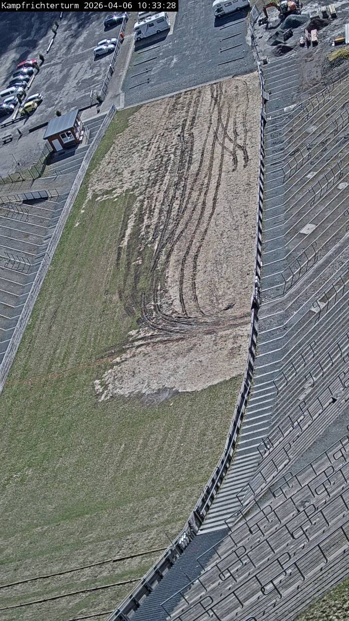 Archiv Foto Webcam Willingen: Auslauf Mühlenkopfschanze